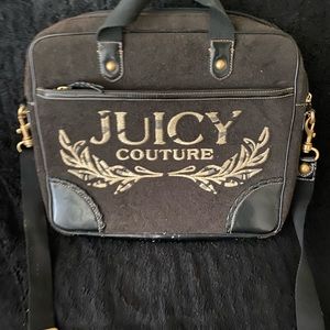Juicy Couture lap top bag with handle